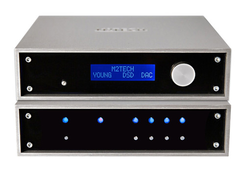 Demo M2TECH Young PCM/DXD/DSD128 DAC Preamp & FREE Van der Graaf 4 Device Low Noise Sequential Power Supply 1