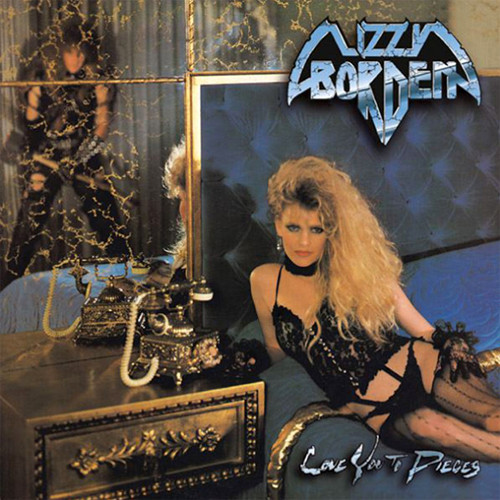 Lizzy Borden Love You To Pieces LP (Opaque Slate Blue Marbled Vinyl) 2