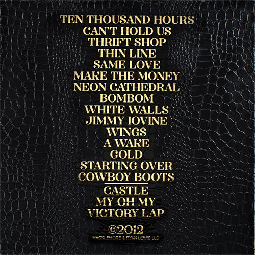 Macklemore & Ryan Lewis The Heist 180g 2LP Box Set 3