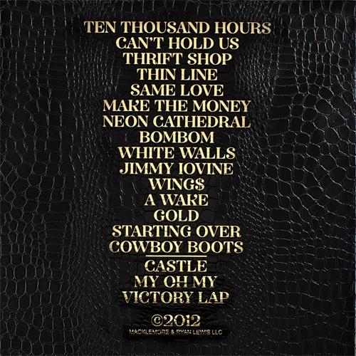 Macklemore & Ryan Lewis The Heist 180g 2LP Box Set 3