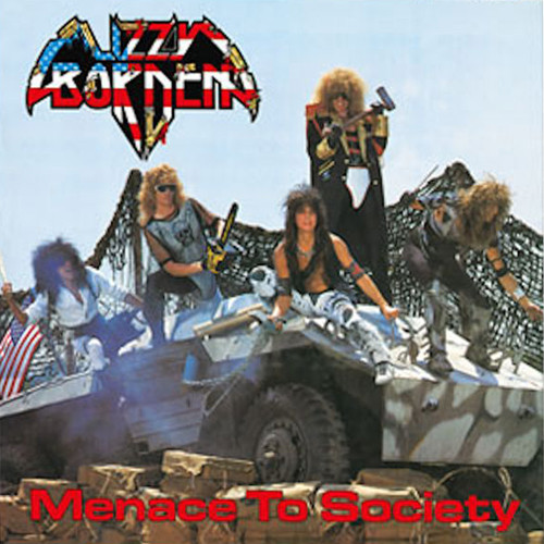 Lizzy Borden Menace To Society LP (Opaque Olive Green Marbled Vinyl) 2