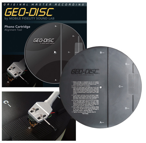 Mobile Fidelity Geo-Disc Cartridge Alignment Disc 1
