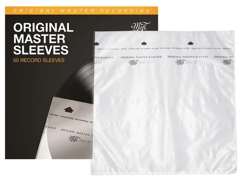 Mobile Fidelity 12" Vinyl Inner Sleeves (50 Pack) 2