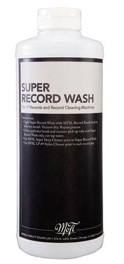 Mobile Fidelity Super Record Wash Record Cleaning Fluid (32 Ounces) 1