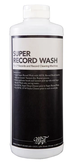 Mobile Fidelity Super Record Wash Record Cleaning Fluid (32 Ounces) 1