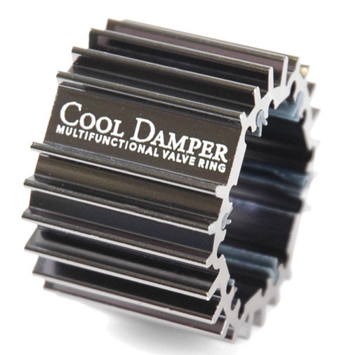 EAT Vacuum Tubes Cool Dampers (Black, 1 Each) 1