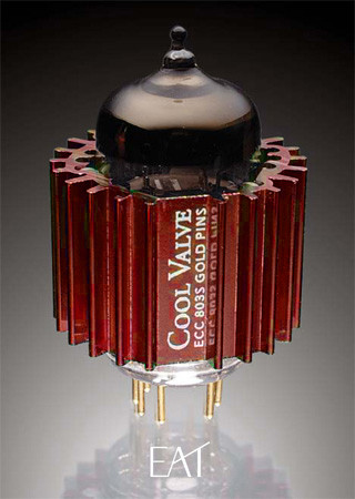 EAT ECC 803S Twin Triode Tubes With Cool Dampers (1 Each) 1