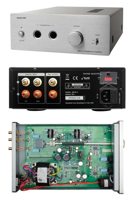 Music Hall PH25.2 Tube Hybrid Headphone Amp 1