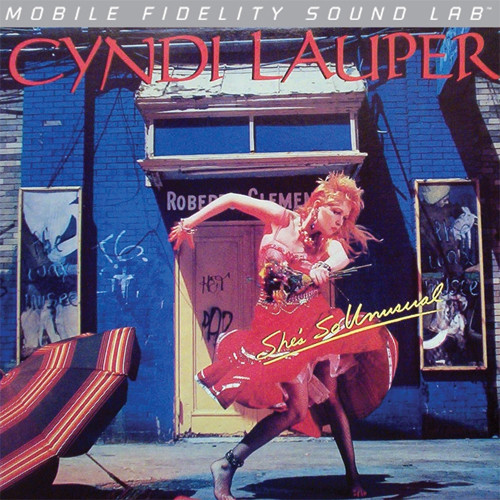 Cyndi Lauper She's So Unusual Numbered Limited Edition LP