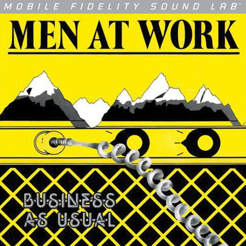 Men At Work Business As Usual Numbered Limited Edition LP 1