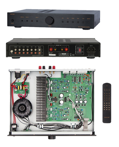 Music Hall A15.3 Integrated Amp With MM Phono Stage (Black) 1