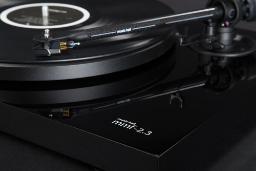 Music Hall MMF-2.3 Turntable (Black) with Spirit MM Cartridge 3.5mV 3