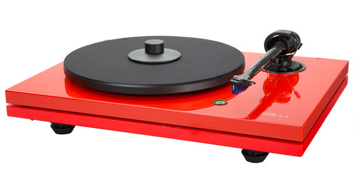 Music Hall MMF-5.3 Turntable with Ortofon 2M Blue MM Cartridge 5.5mV (Red) 1