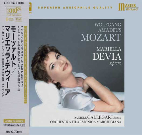 Mariella Devia Wolfgang Amadeus Mozart XRCD24 1