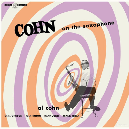 Al Cohn Cohn On the Saxophone LP (Blue Vinyl) 1