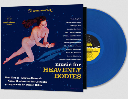 Paul Tanner Music For Heavenly Bodies LP (Blue Vinyl)