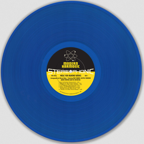 Paul Tanner Music For Heavenly Bodies LP (Blue Vinyl) 3