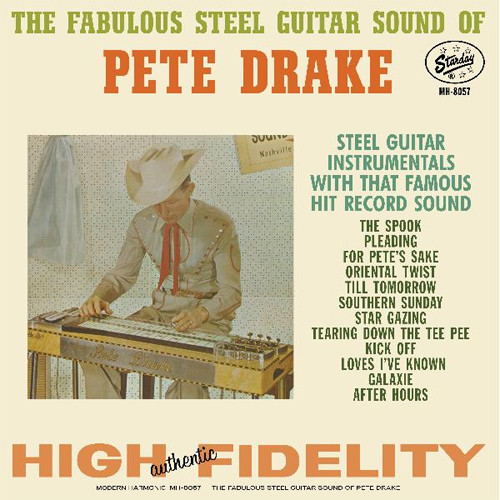 Pete Drake The Fabulous Steel Guitar Sound Of Pete Drake LP (Red Vinyl) (Mono) 1