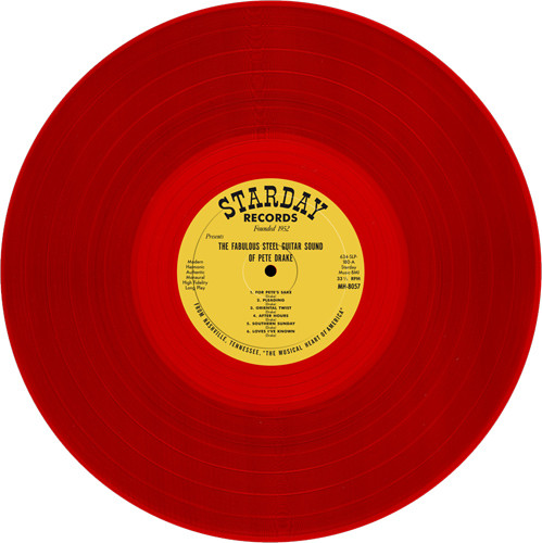 Pete Drake The Fabulous Steel Guitar Sound Of Pete Drake LP (Red Vinyl) (Mono) 3