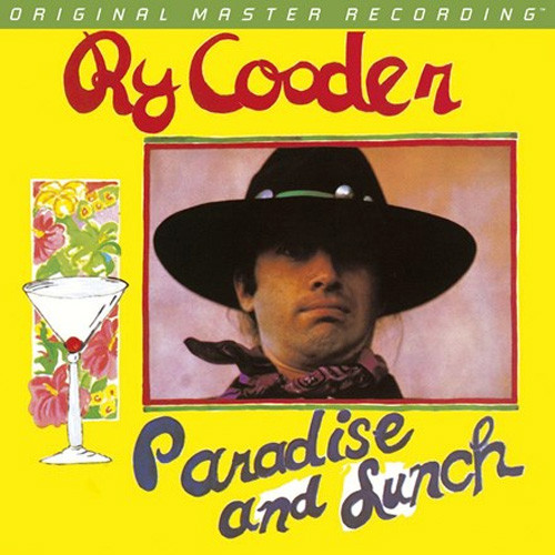Ry Cooder Paradise and Lunch Numbered Limited Edition Hybrid Stereo SACD 1
