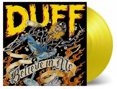 Duff McKagan Believe In Me Numbered, Limited Edition 180g Import LP (Yellow Vinyl) 2