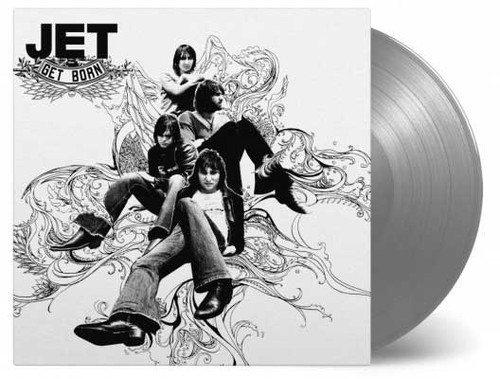 Jet Get Born Numbered Limited Edition 180g Import LP (Silver Vinyl) 2