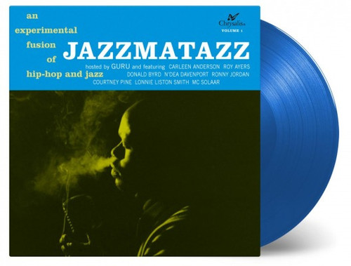 Guru Jazzmatazz Numbered Limited Edition 180g Import LP (Cool Blue Vinyl) 2
