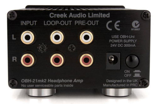 Creek OBH-21mk2 Headphone Amp (Black) 3