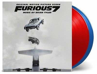 Brian Tyler Furious 7 Soundtrack 180g 2LP (Red & Blue Vinyl) 2