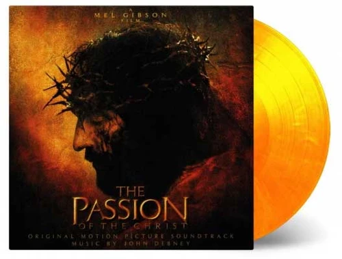 The Passion of the Christ Soundtrack Numbered Limited Edition 180g LP (Orange Flamed Vinyl) 2