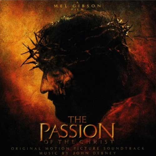 The Passion of the Christ Soundtrack Numbered Limited Edition 180g LP (Orange Flamed Vinyl) 1