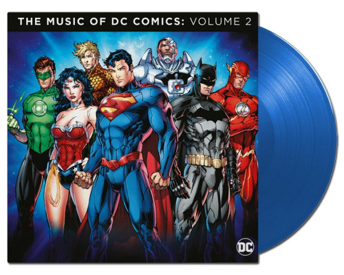 The Music Of the DC Comics: Volume 2 180g Import 2LP (Blue Vinyl) 2