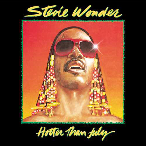 Stevie Wonder Hotter Than July LP 1