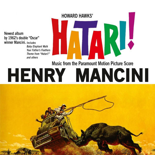 Henry Mancini Hatari! Soundtrack Numbered Limited Edition 180g Import LP (Yellow Vinyl)