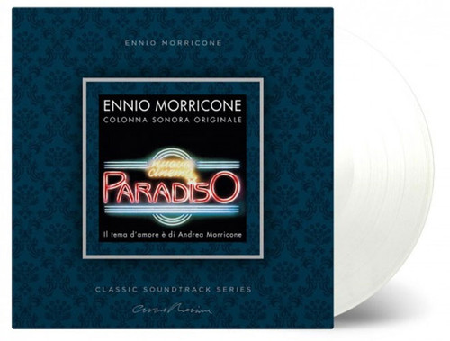 Ennio Morricone Nuovo Cinema Paradiso Soundtrack Numbered Limited Edition 180g Import LP (Transparent Vinyl) 2