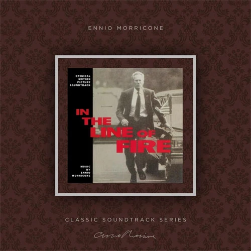 Ennio Morricone In The Line Of Fire Soundtrack Numbered Limited Edition 180g Import LP (Transparent Vinyl) 1