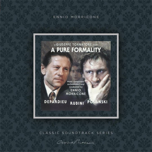 Ennio Morricone A Pure Formality Soundtrack Numbered Limited Edition 180g Import LP (Transparent Vinyl) 1