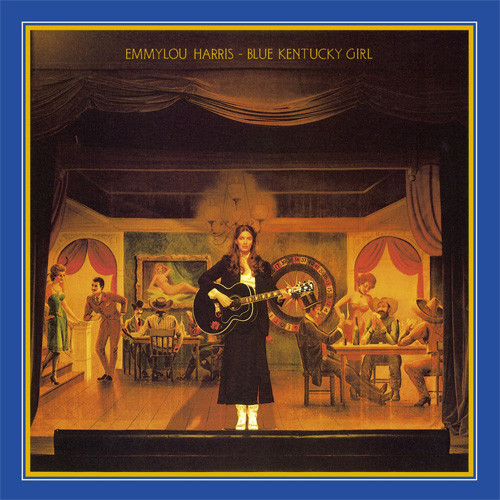 Emmylou Harris Blue Kentucky Girl LP 1
