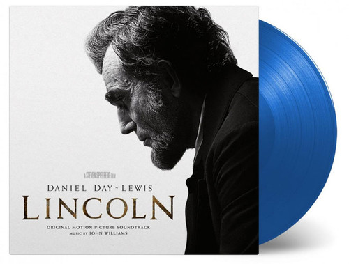 John Williams Lincoln Soundtrack Numbered, Limited Edition 180g 2LP (Union Blue Vinyl) 2