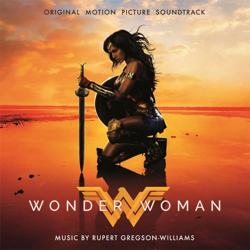 Rupert Gregson-Williams Wonder Woman Soundtrack Numbered Limited Edition 180g 2LP (Gold Vinyl) 1