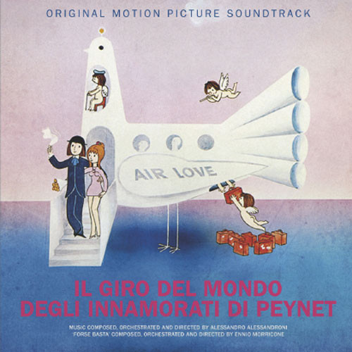 Ennio Morricone Il Giro Del Mondo Degli Innamorati Di Peynet 180g Import LP (Solid Pink Vinyl) 1