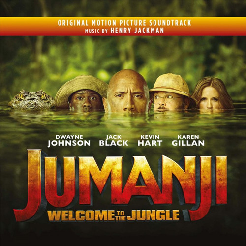Henry Jackman Jumanji: Welcome To The Jungle Soundtrack Numbered Limited Edition 180g 2LP (Jungle Green Vinyl) 1