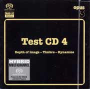 Test CD 4 Depth Of Image Timbre Dynamics Hybrid Multi-Channel & Stereo SACD 1