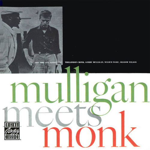 Gerry Mulligan & Thelonious Monk Mulligan Meets Monk LP 1