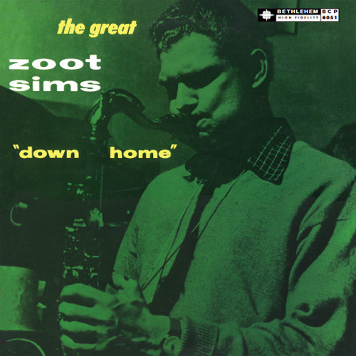 Zoot Sims Down Home 180g LP (Mono) 1
