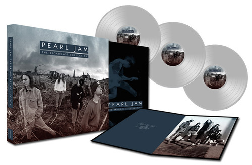 Pearl Jam The Pearl Jam Broadcast Collection Import 3LP Box Set (Clear Vinyl) 1