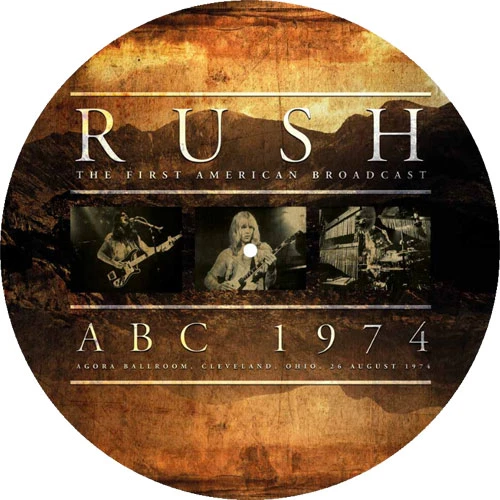 Rush ABC 1974 140g LP (Picture Disc) 1