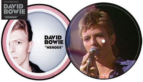 David Bowie Heroes 45rpm 7" Vinyl (Picture Disc) 2