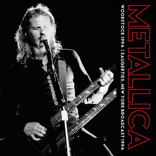 Metallica Woodstock 1994 - Saugerties, New York Broadcast 1994 Import 2LP (Clear Vinyl)