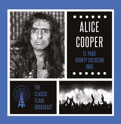 Alice Cooper El Paso County Coliseum 1980 Import 2LP 1